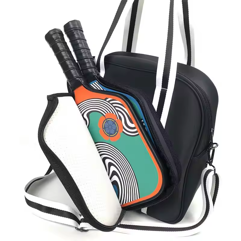 Bag-Custom Logo Sports Pickleball Sling Bag Racket Tennis Paddle Tote Carry Bag Travel Pickleball Bag