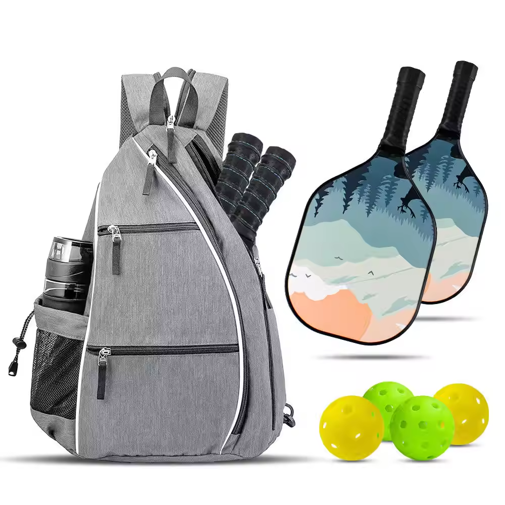 Bag-Waterproof Outdoor Multi-function Sports Bag Duffle Gym Bag Unisex Travel Storage Carrying Bag Pickleball Backpack