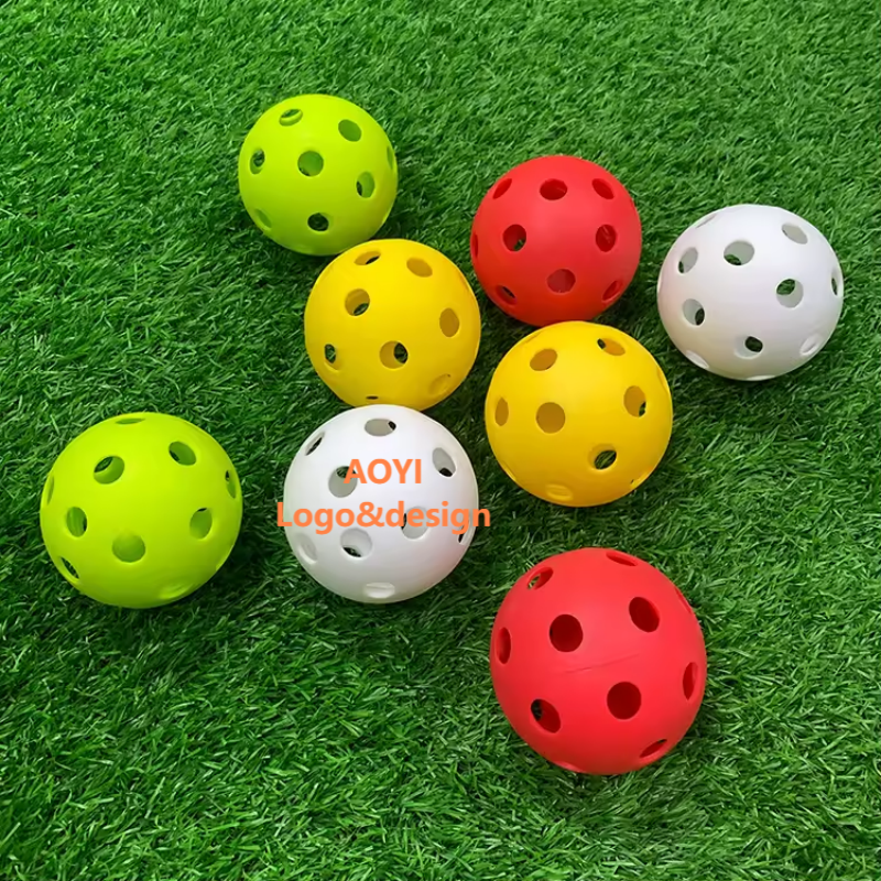 Indoor pickleball balls