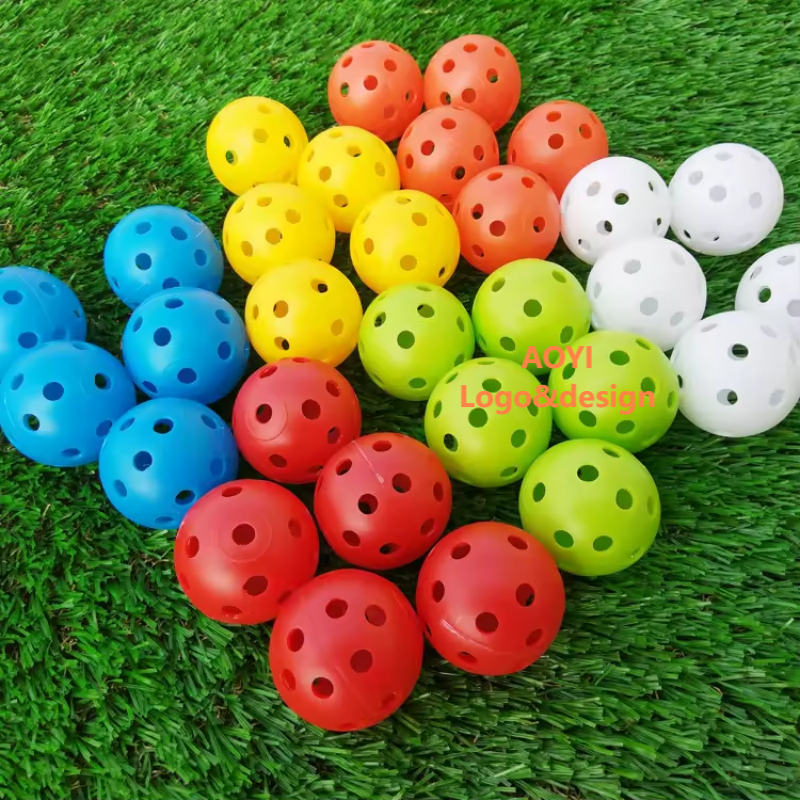 Indoor pickleball balls