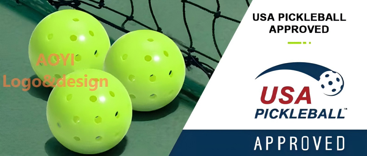 Indoor pickleball balls