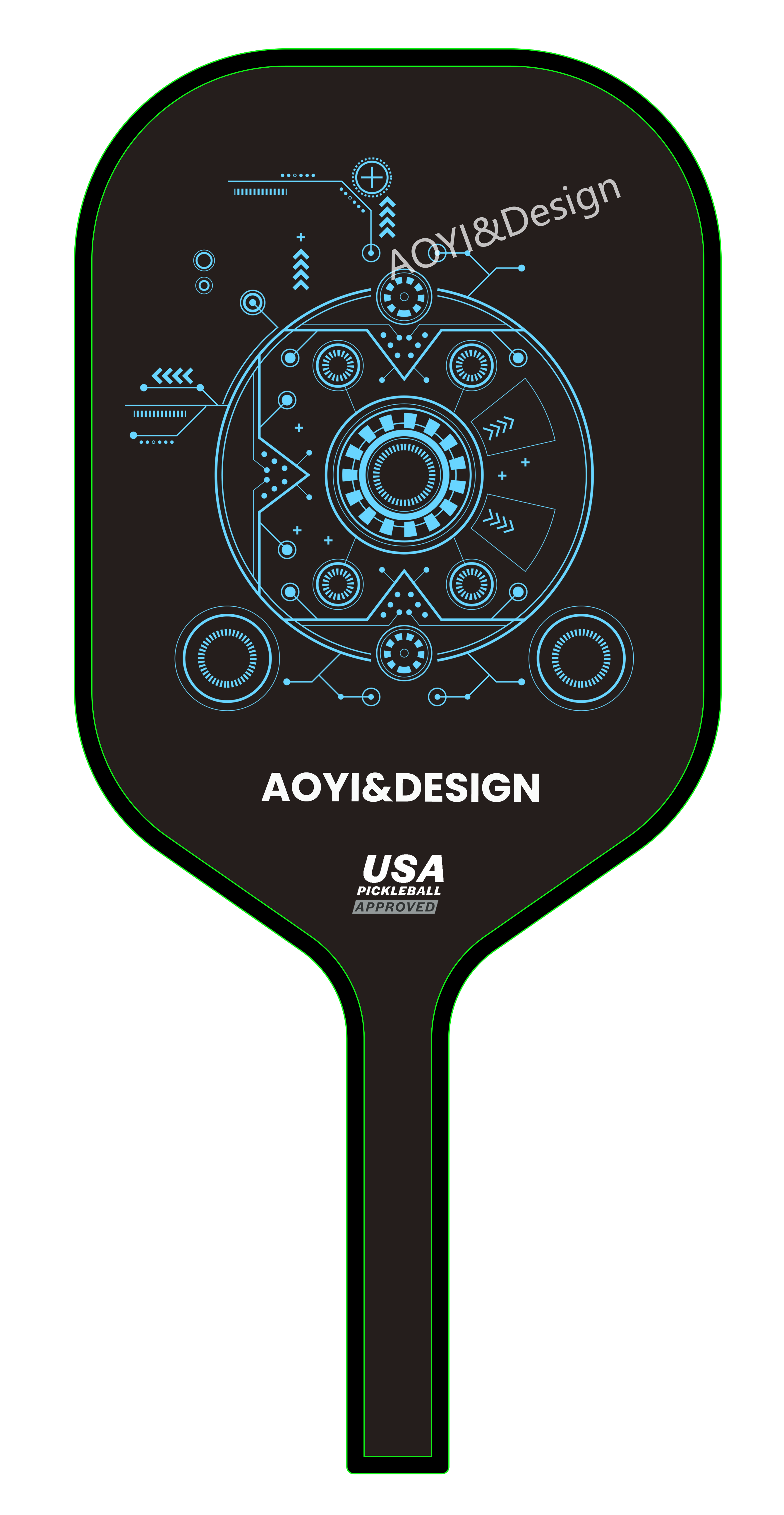 Pickleball Paddle-Exclusive DESIGN-AOYI & Design