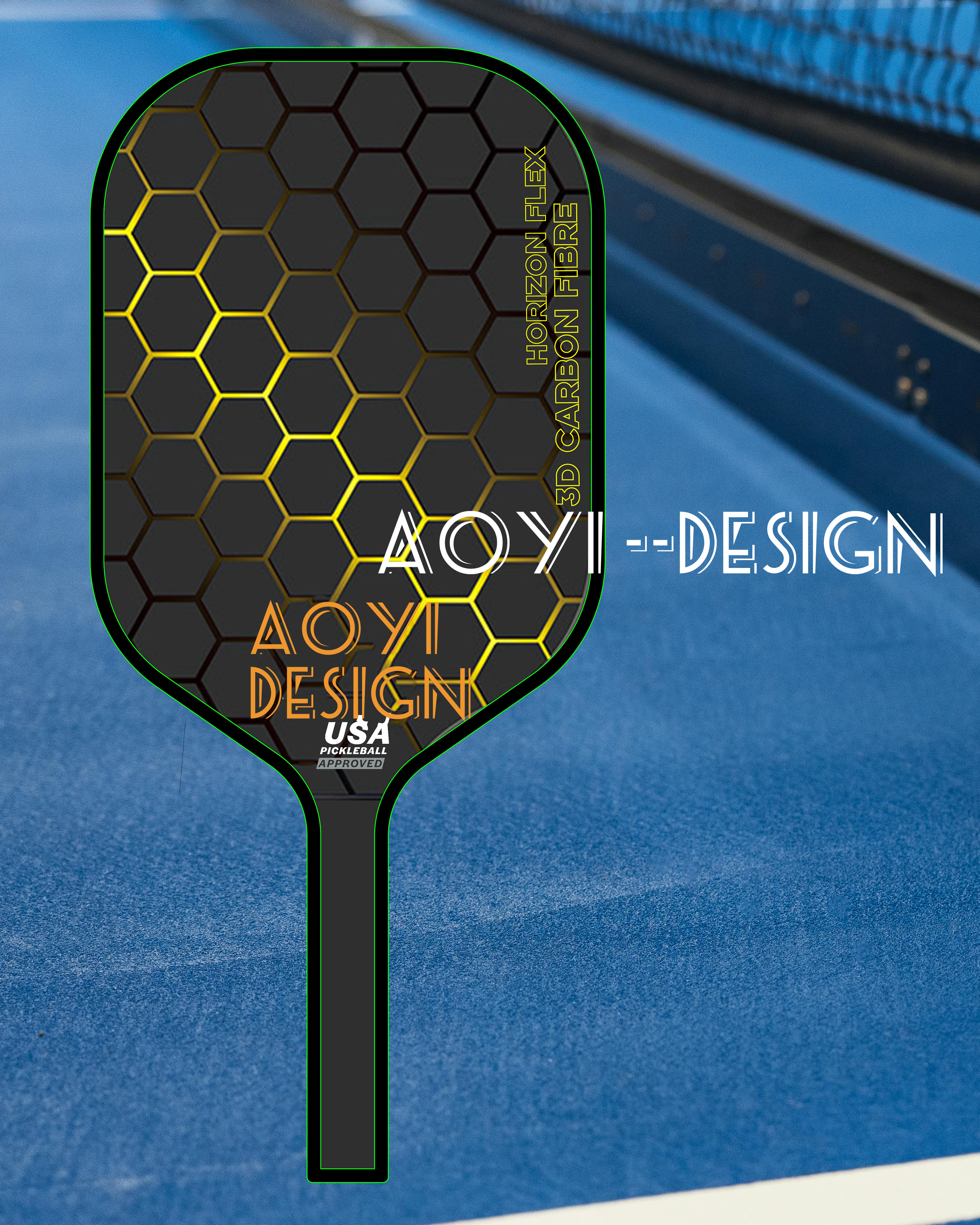 🌟 AOYI Thermoformed Pickleball Paddle to Stand Out on the Court!