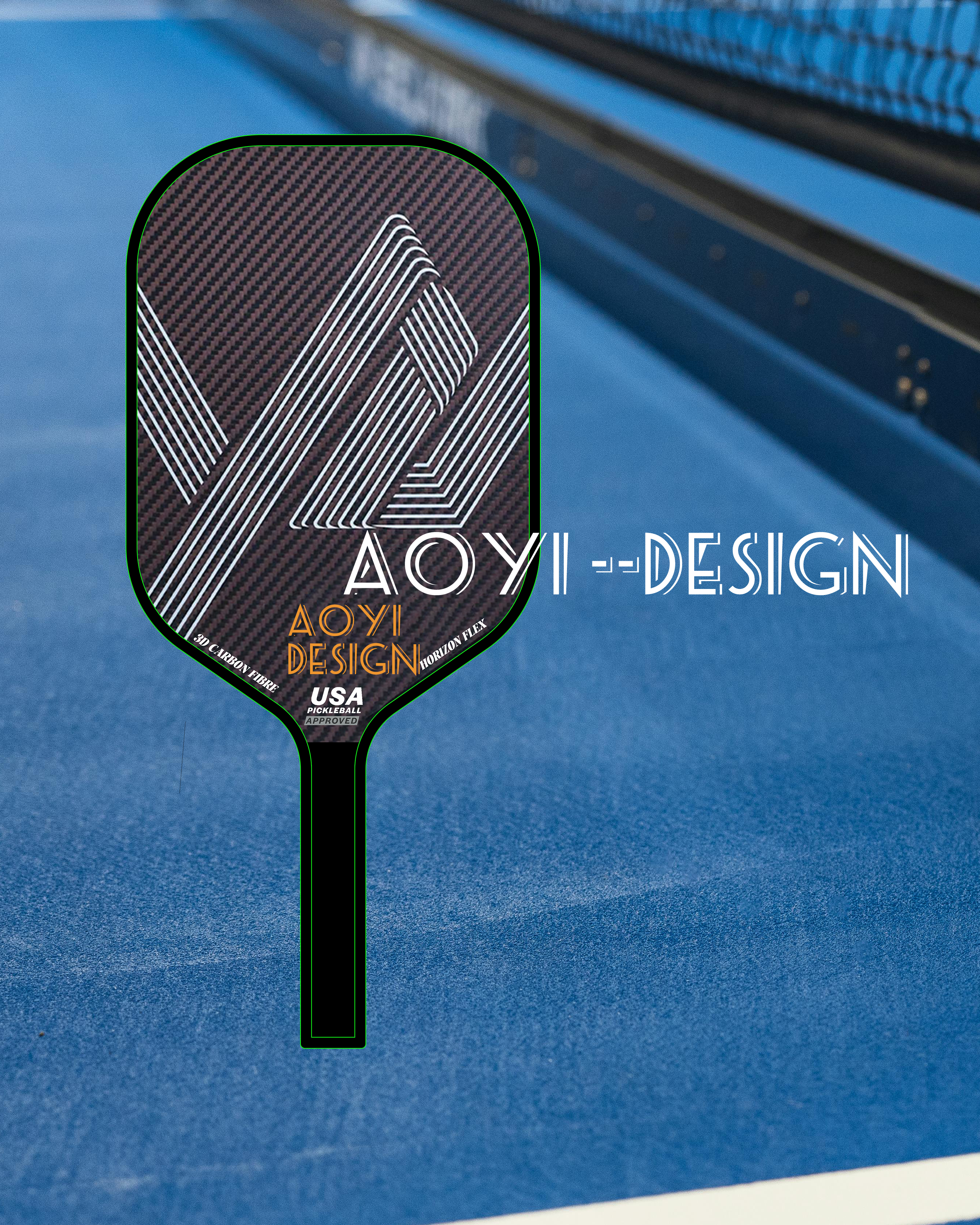 ⚡ AOYI’s Fiberglass Paddle for a New Court Experience!