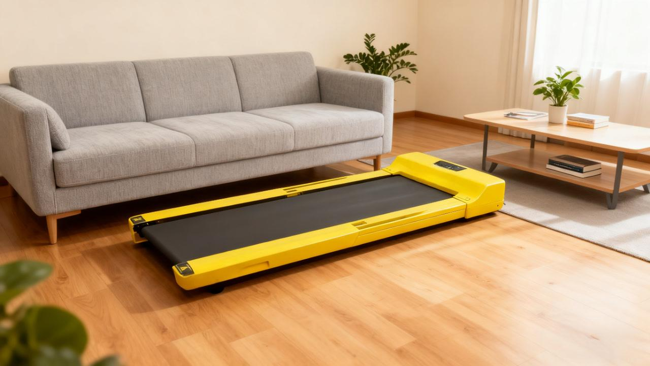 Foldable Walking Pad (M1): 2-in-1 Home & Office Solution, Ultra-Portable Walking Treadmill